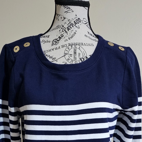 NWT Lilly Pulitzer Kenley Cotton Crew Neck Dress Size L - Picture 8 of 9